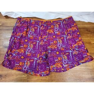 Vtge Weekends Beachwear Neon Pink‎ Mens Swim Trunks Size XL